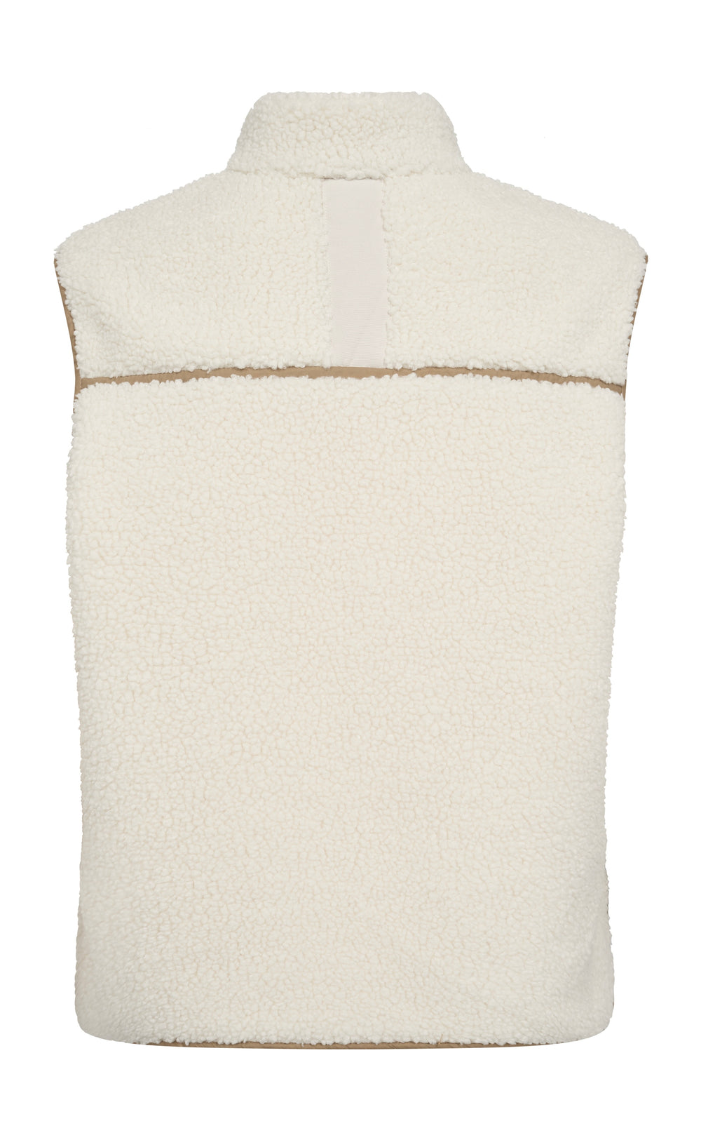 Rowe Teddy Waistcoat Ecru