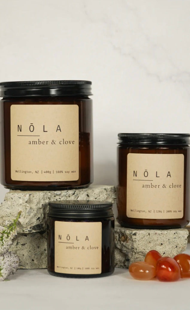Amber & Clove Candle