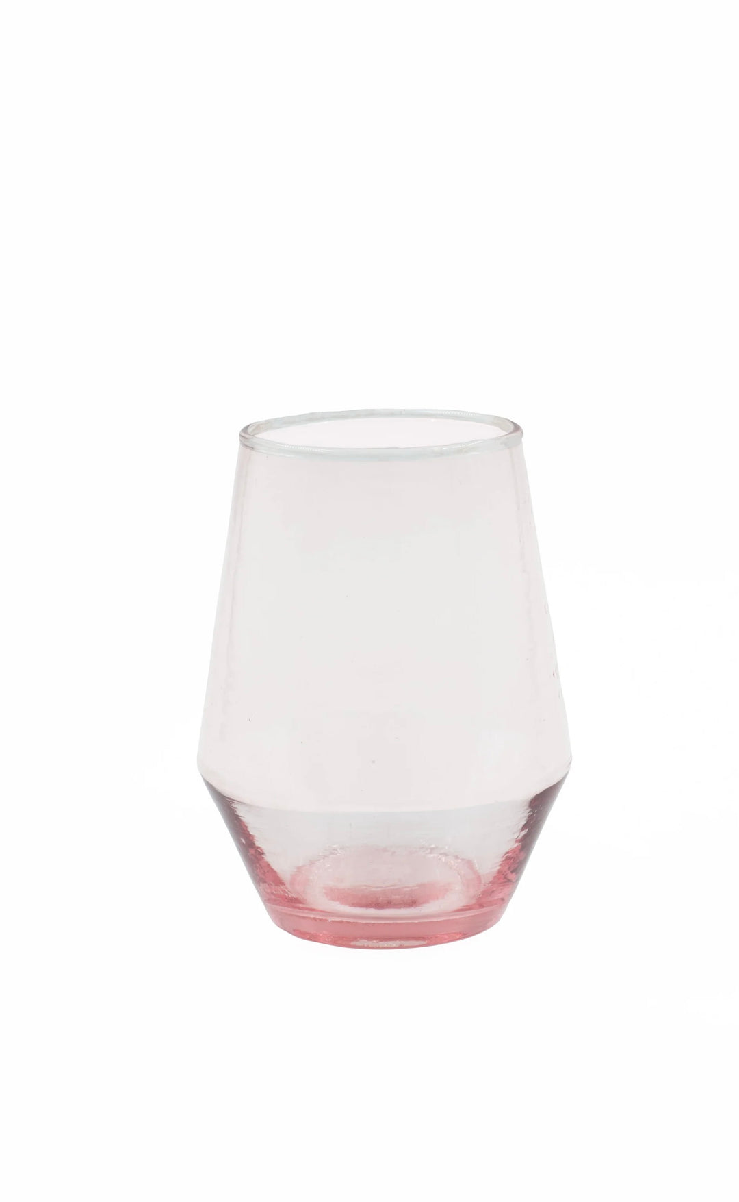 Stemless Wine Glass Rose - set of 4