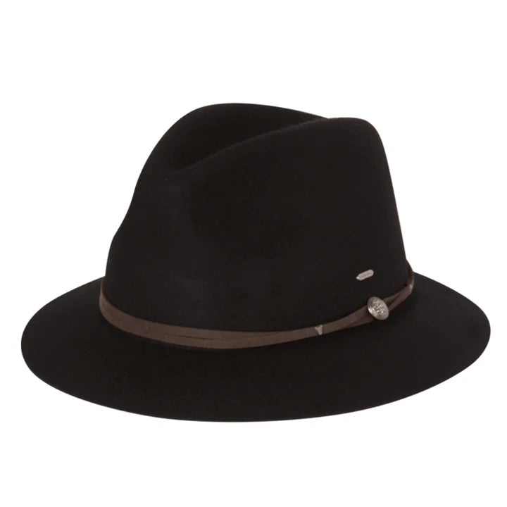 Matilda Black Mid Brim