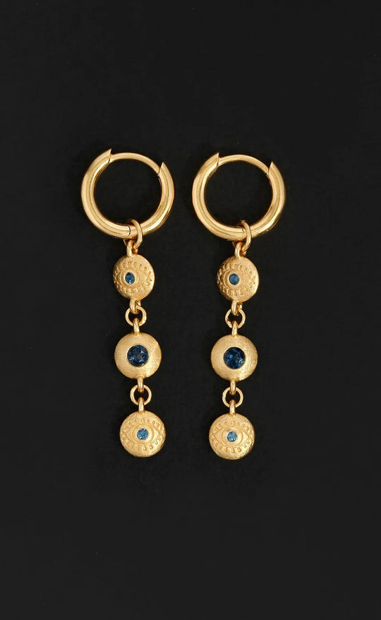 Blessing Earrings Gold Vermeil