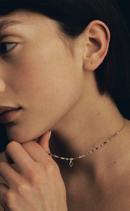 Santorini Necklace Gold