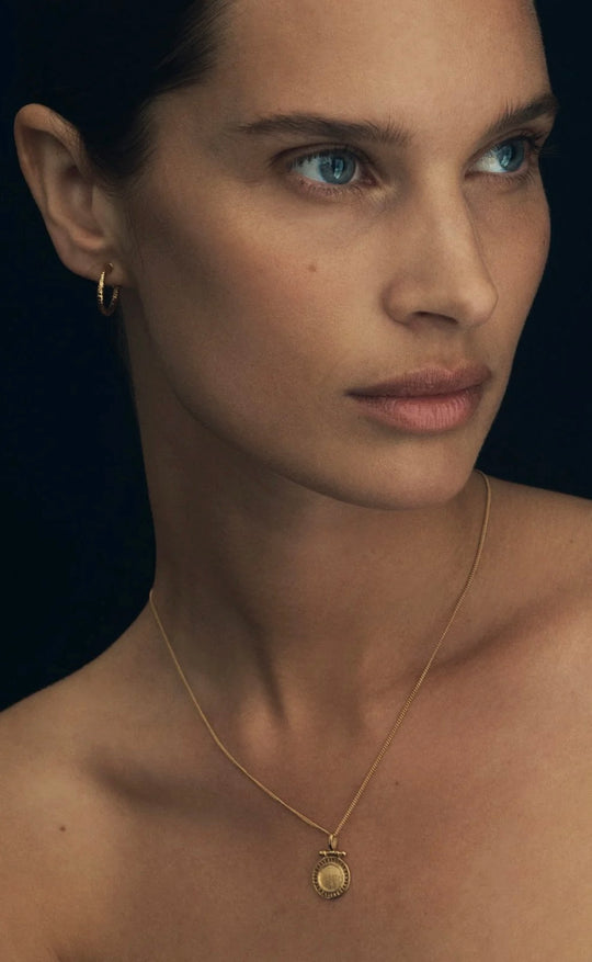 Solar Necklace Gold Vermeil