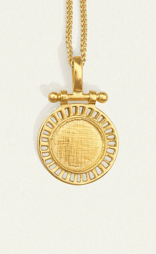 Solar Necklace Gold Vermeil