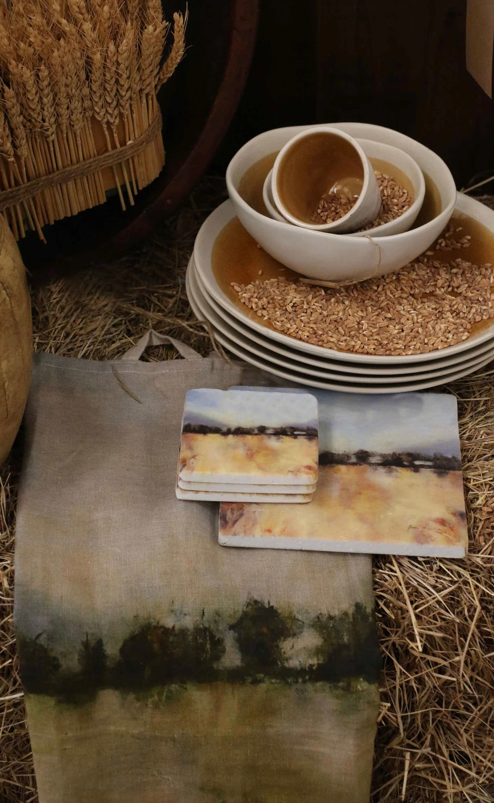 Harvest Coaster Set of 4