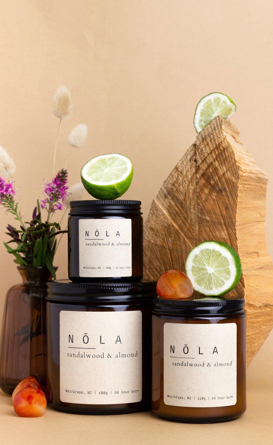 Sandalwood & Almond Candle