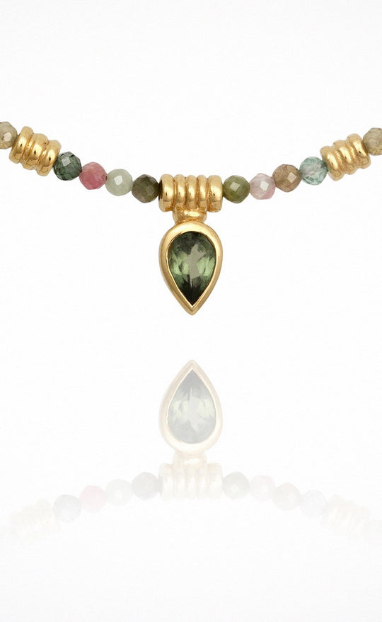 Santorini Necklace Gold