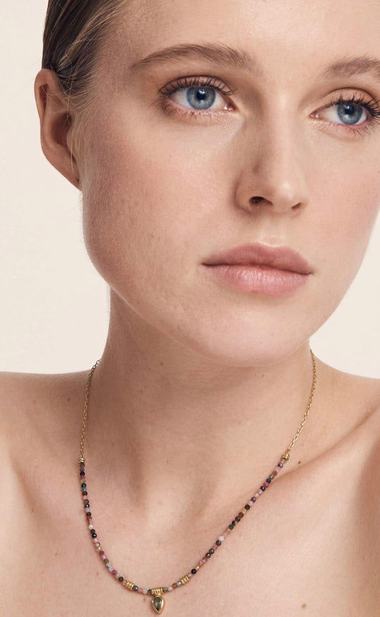 Santorini Necklace Gold