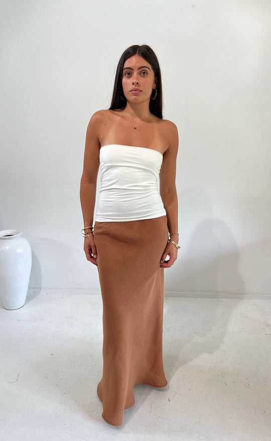 Bella Tube Top Ivory