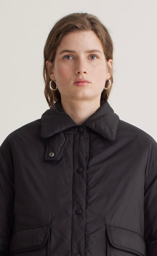 Thelma Short Padded Coat Black