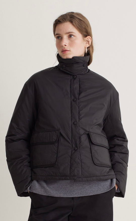 Thelma Short Padded Coat Black