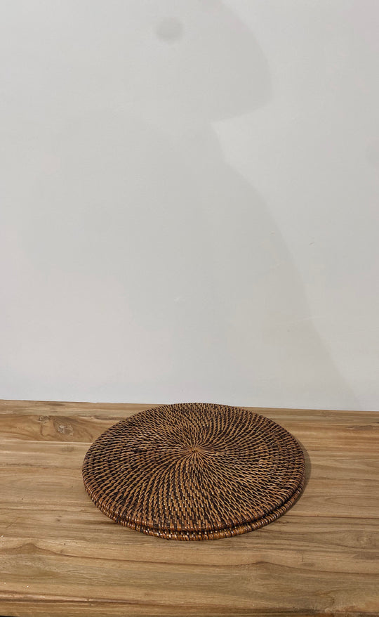 Lombok Placemat Antik Brown 30cm