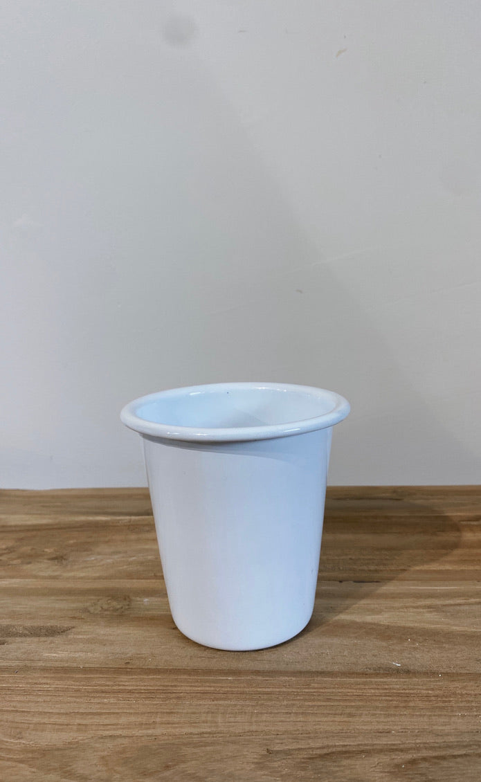 Enamel Tumbler White