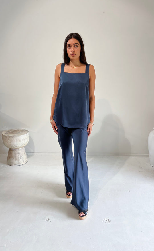 Parisienne Pant Steel