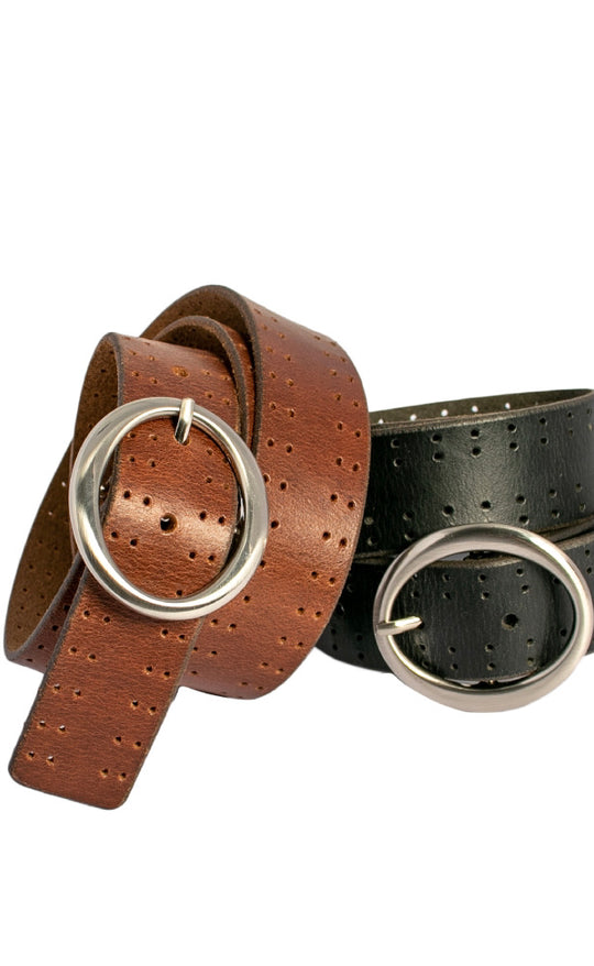 Kuranda Leather Belt Black