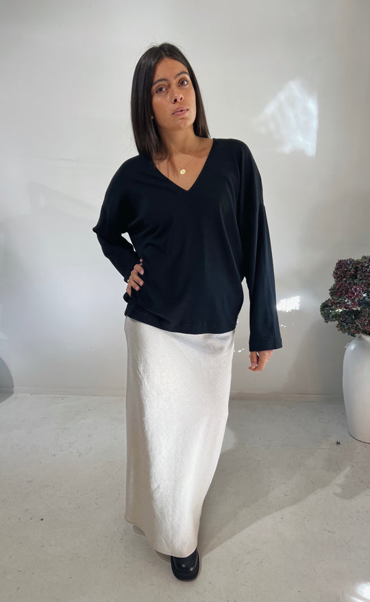 Venus Merino Jumper Black