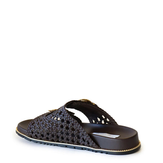 Holly Slide Chocolate Woven