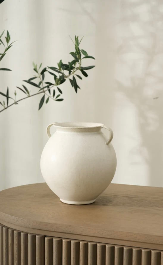 Fort Large Vase Matte Speckle