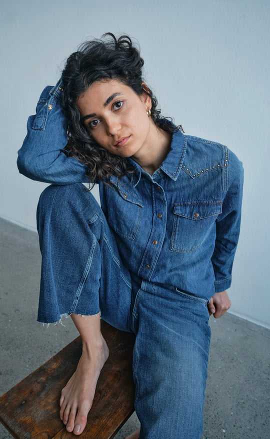 Elvira Nalin Shirt Blue