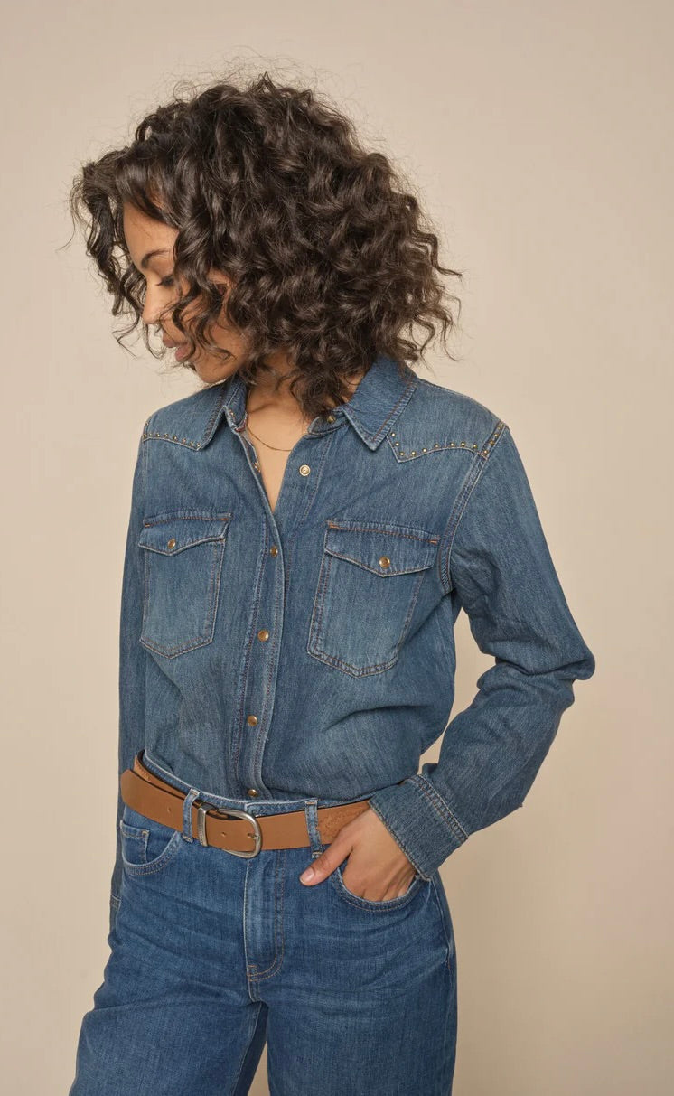 Elvira Nalin Shirt Blue