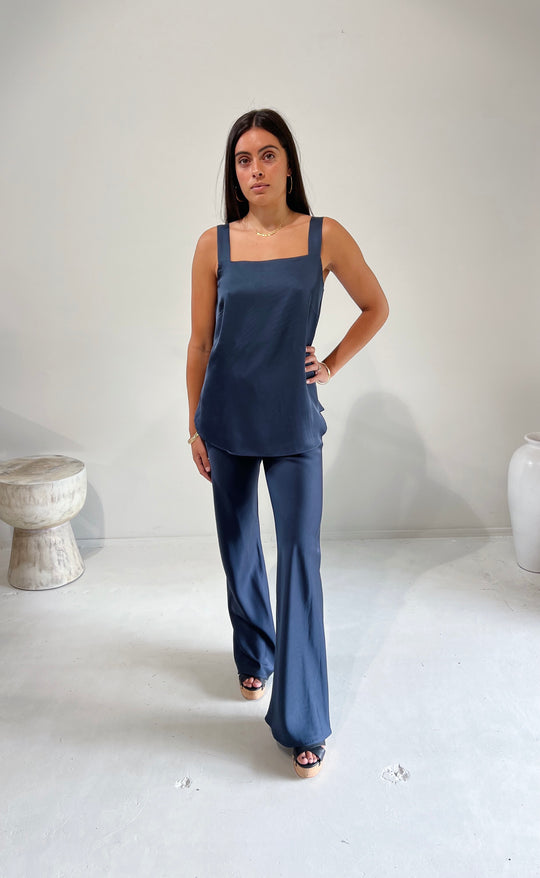 Parisienne Pant Steel
