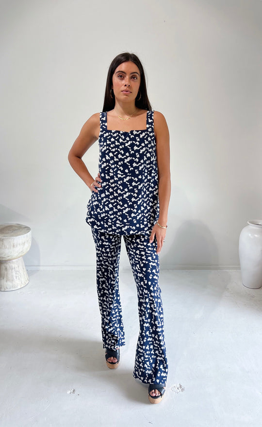 Parisienne Pant Royale Silk