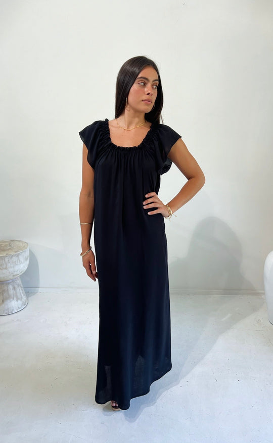 Fleur Dress Black