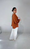 The Empower Blouse Cinnamon