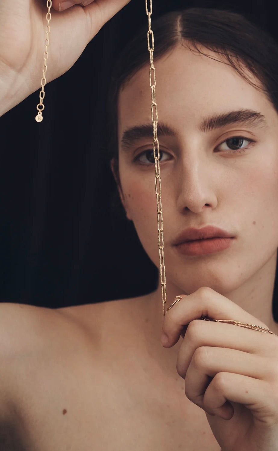 Kiya Chain Necklace Gold Vermeil