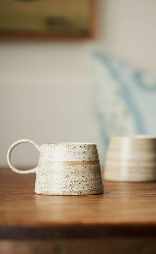 Large Handle Mug - Ceylon White