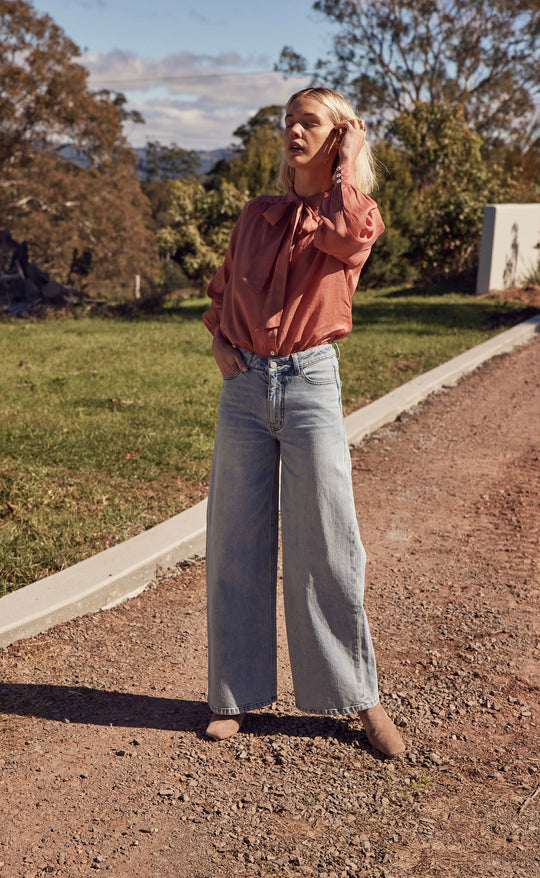Trump jean Washed Denim