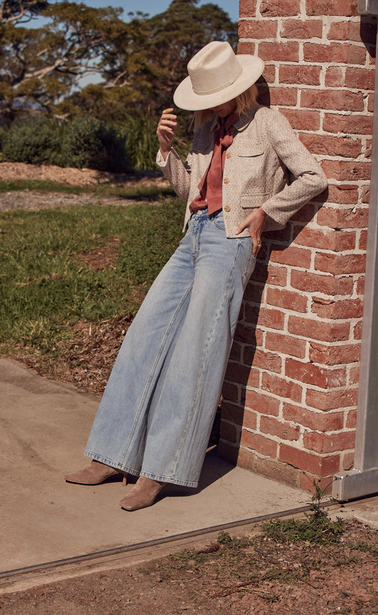 Trump jean Washed Denim