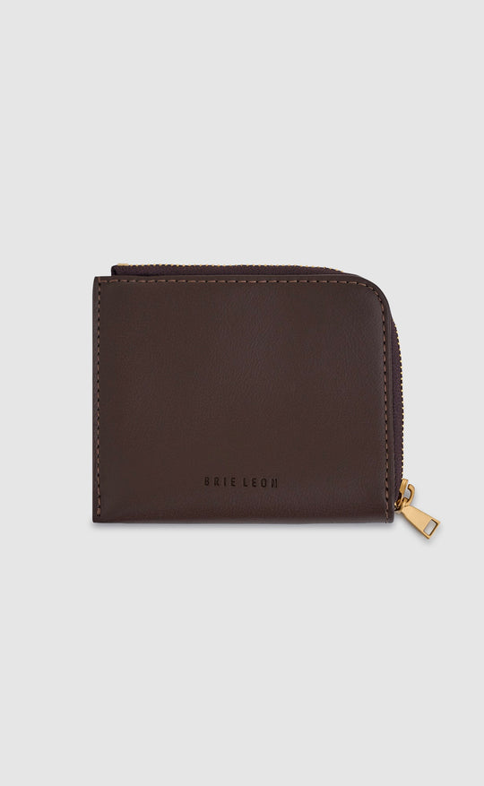 Andie Zip Around Wallet Chocolate