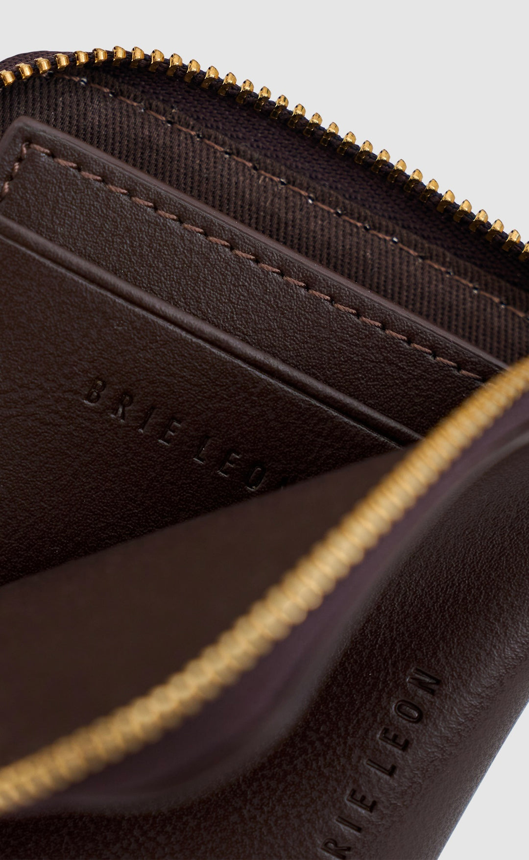 Andie Zip Around Wallet Chocolate