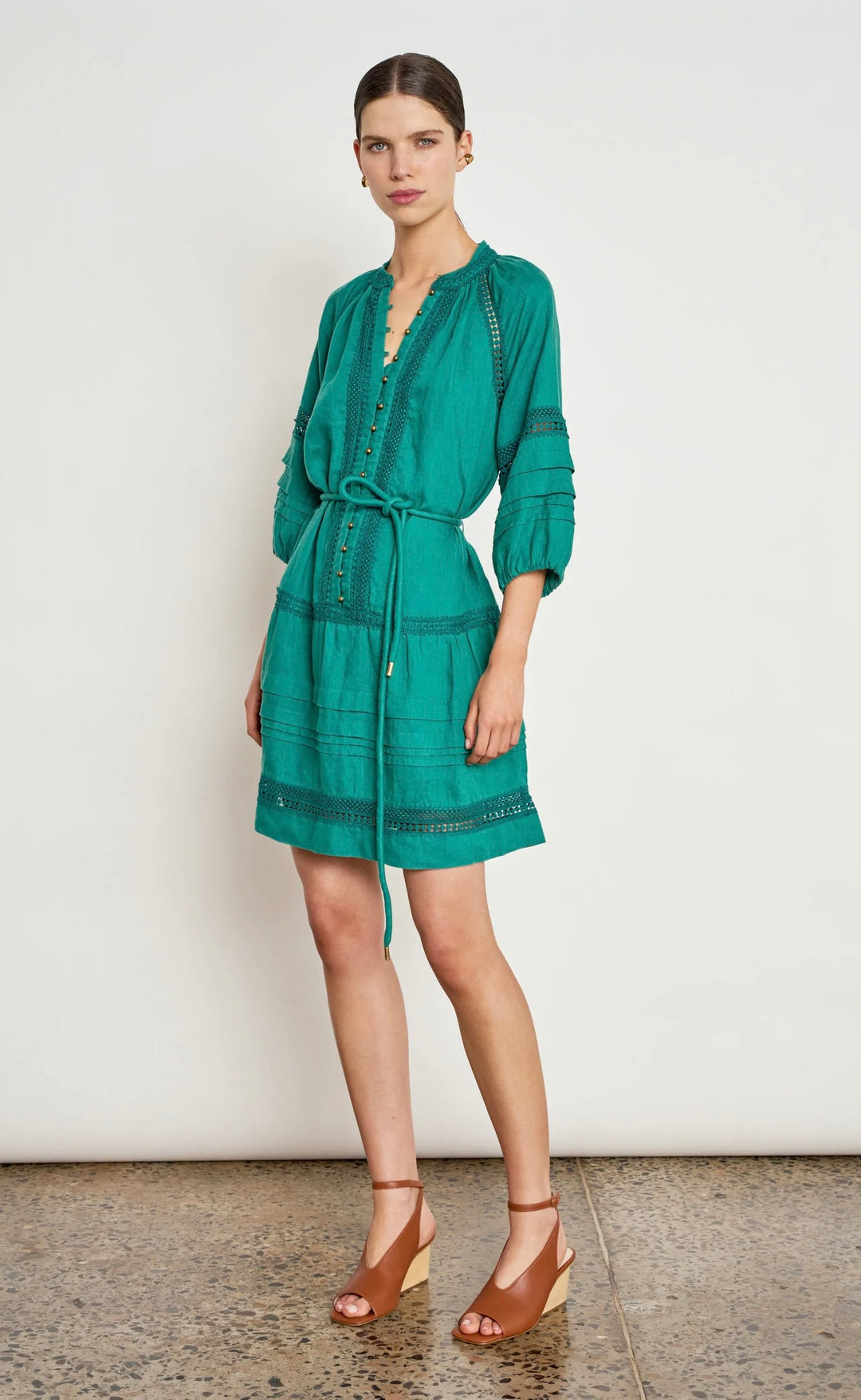 Jostle Dress Cedar