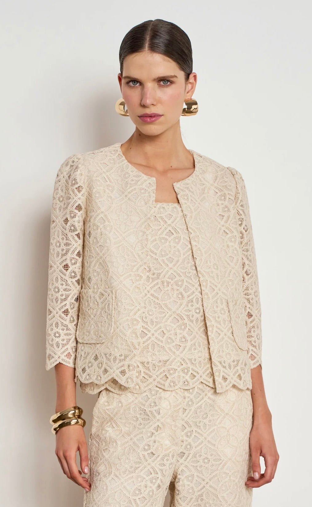 Brief Jacket Ecru