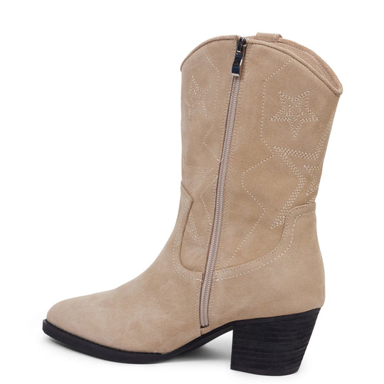 Quinn Boot Stone Suede