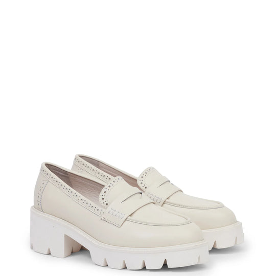 Fitzroy Loafer Stone Calf
