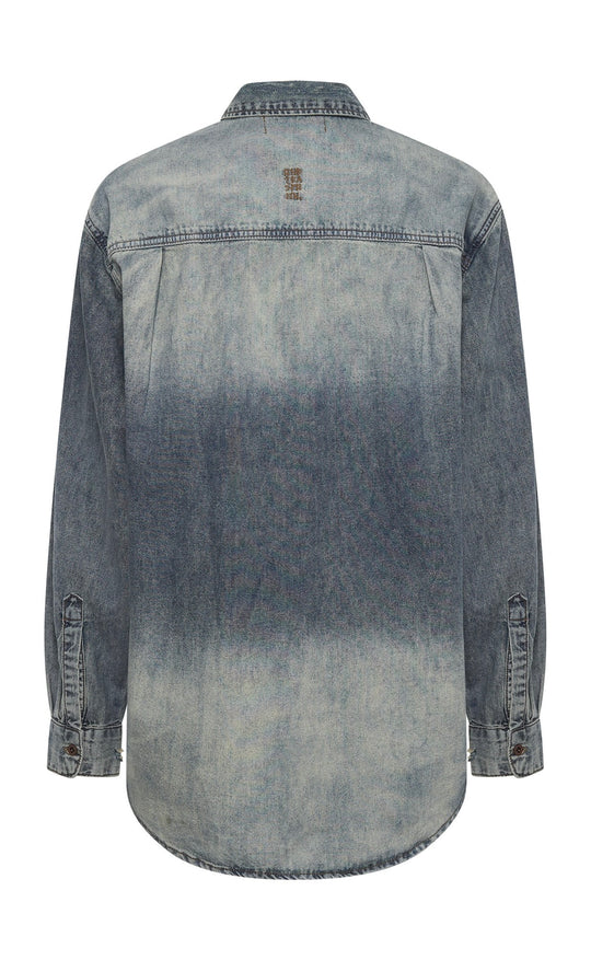 Everyday Denim Shirt Dirty Blue
