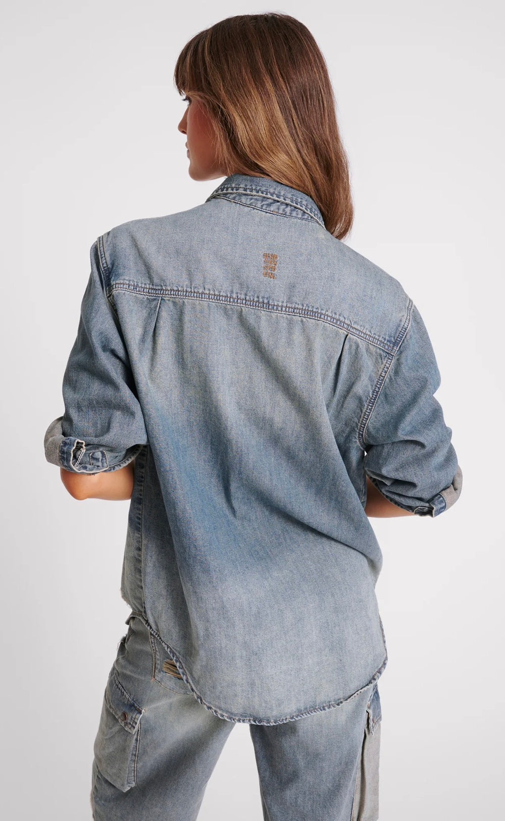 Everyday Denim Shirt Dirty Blue