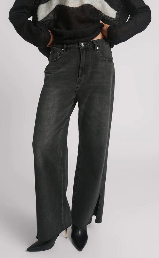 Billie Jeans Faded Black Denim