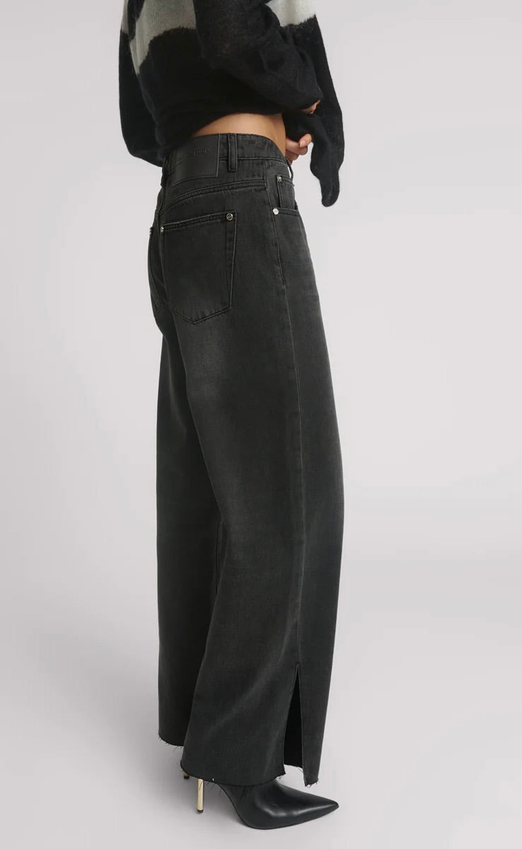 Billie Jeans Faded Black Denim