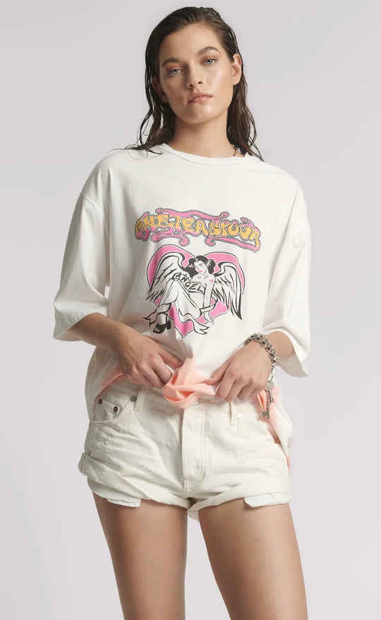 Bandits Low Waist Denim Short Milk