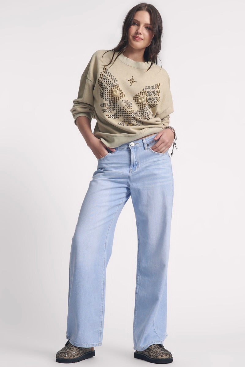 Jacksons Wide Leg Jean Best Blue