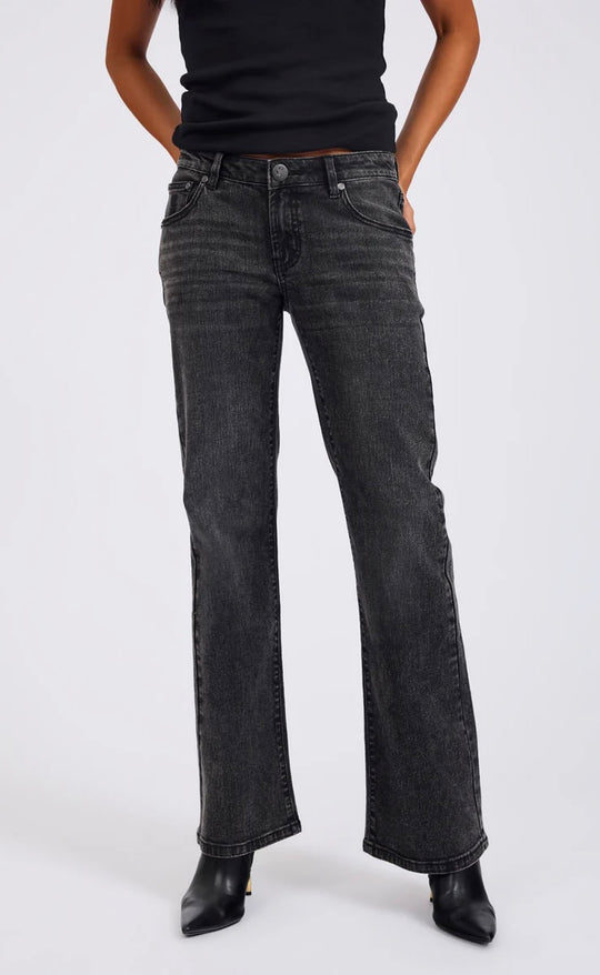 Alice Bootcut Jeans Washed Black