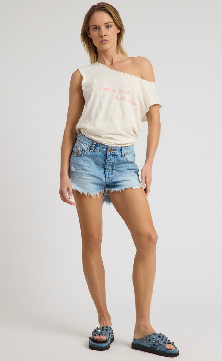 Outlaws Denim Short Endless Summer Blue