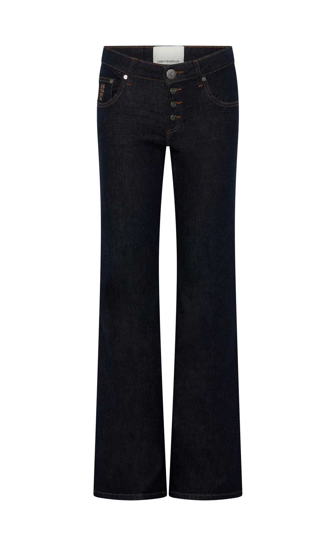 Alice Bootcut Jeans Raw Indigo