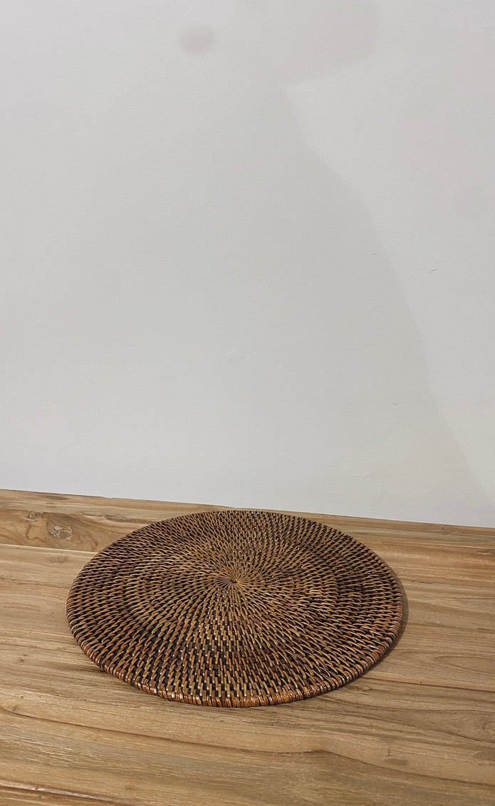 Lombok Placemat Antik Brown 30cm