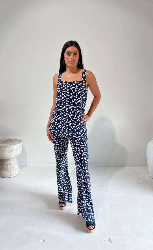 Parisienne Pant Royale Silk