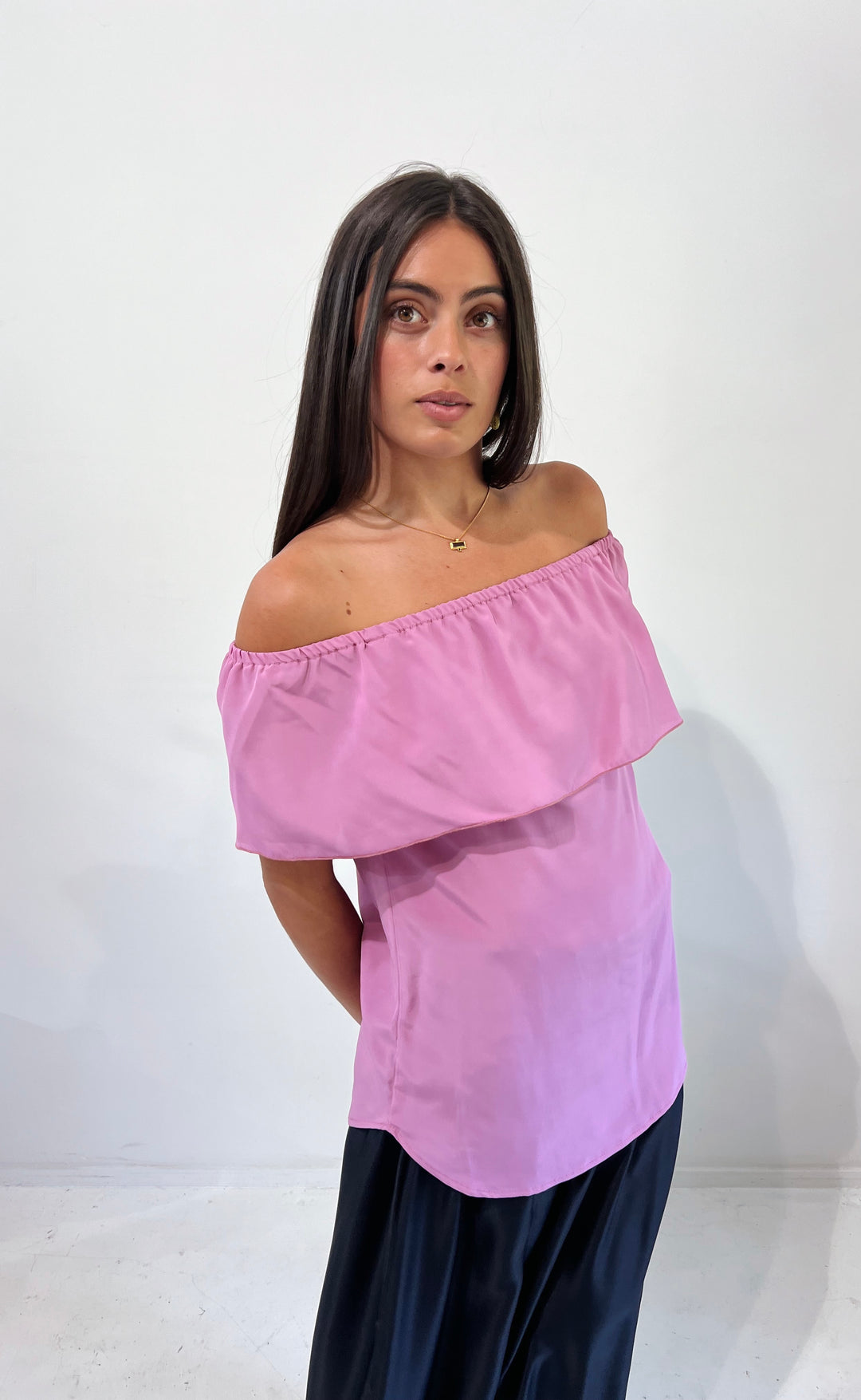 Elope Top Taffy Silk
